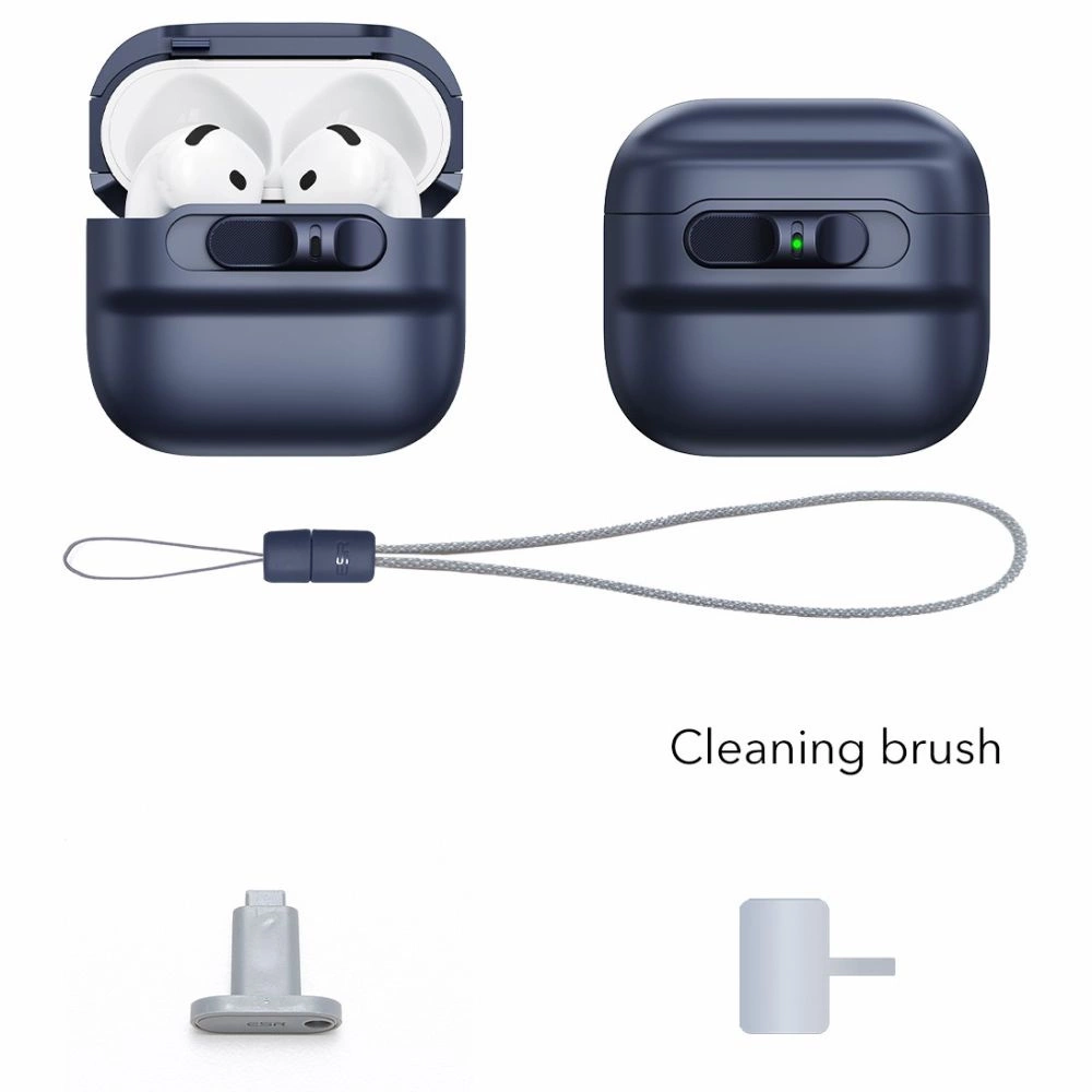 ESR Pulse Halolock Magsafe case for AirPods 4 - blueeng