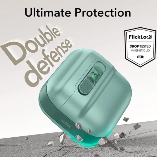 ESR Pulse Halolock Magsafe Case for AirPods 4 - Greeneng