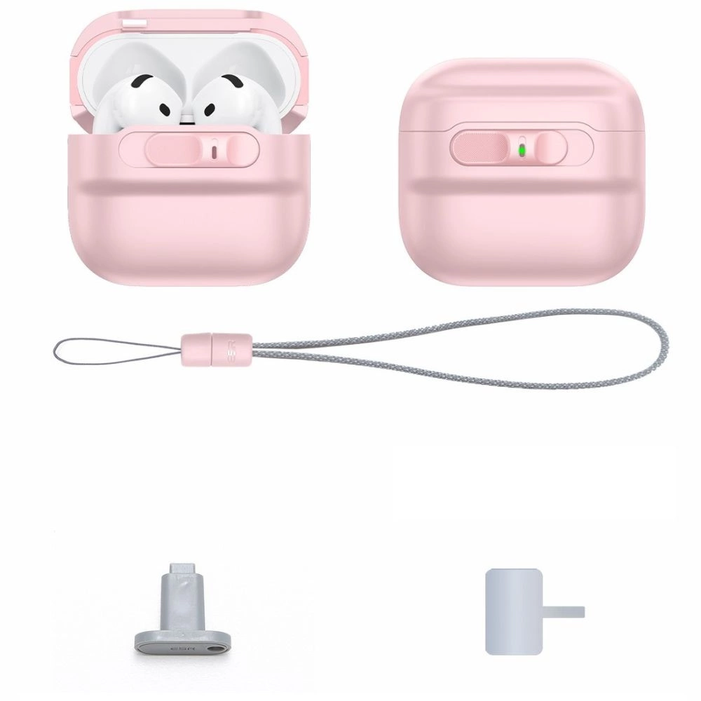 ESR Pulse Halolock Magsafe case for AirPods 4 - pinkeng