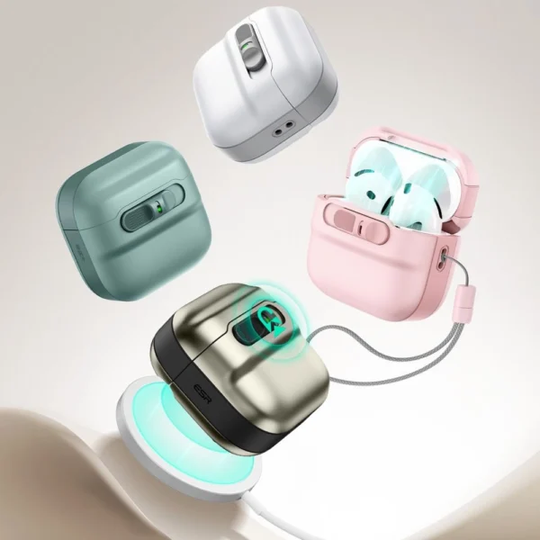 ESR Pulse Halolock Magsafe case for AirPods 4 - pinkeng