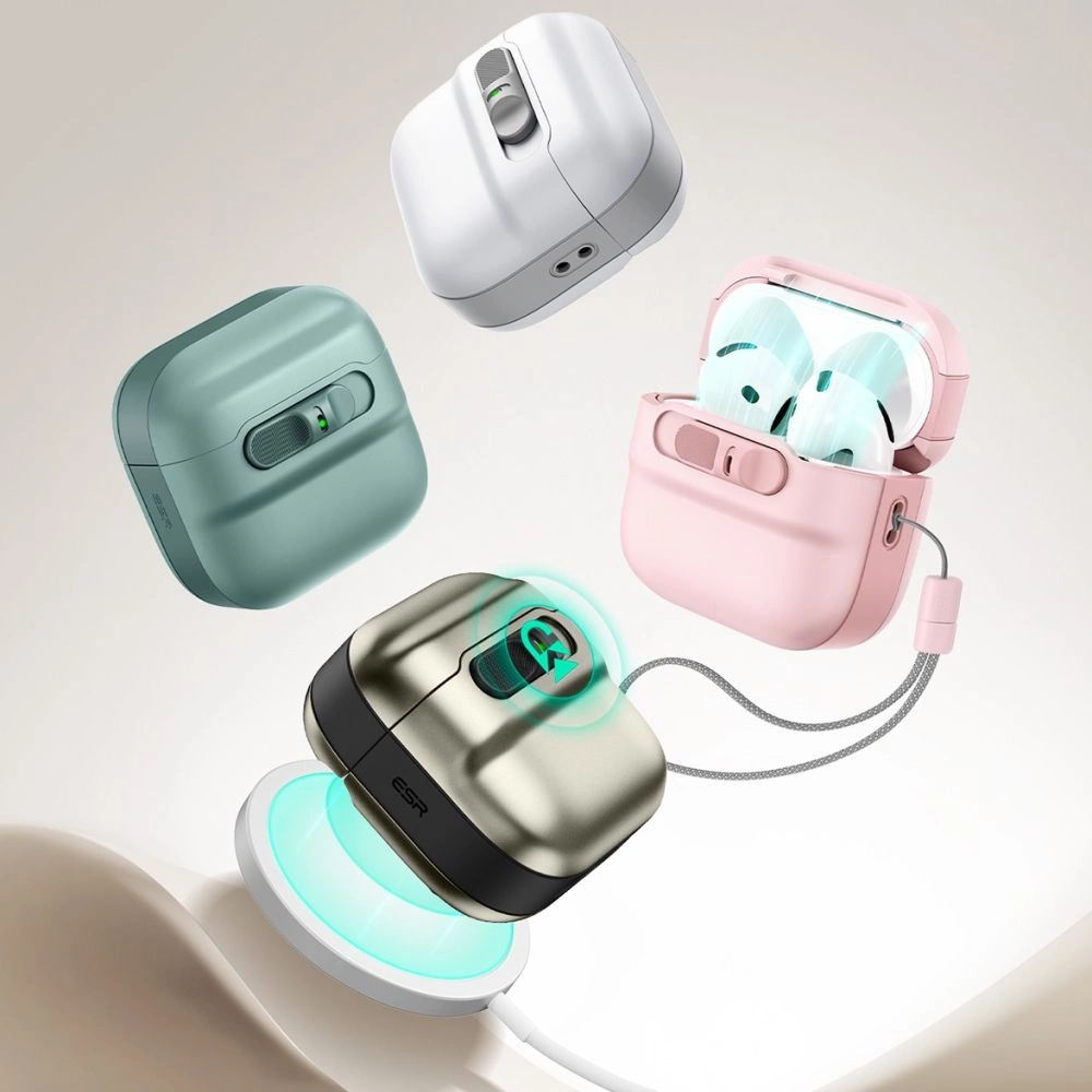 ESR Pulse Halolock Magsafe case for AirPods 4 - pinkeng
