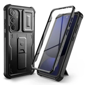Tech-Protect Kevlar Cam+ Case for Samsung Galaxy S24 FE - Blackeng