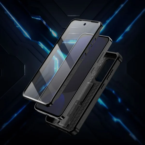 Tech-Protect Kevlar Cam+ Case for Samsung Galaxy S24 FE - Blackeng
