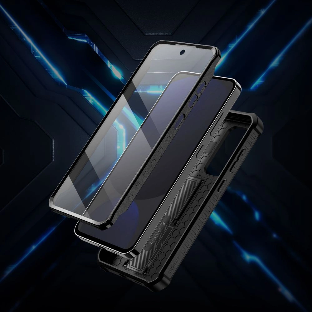 Tech-Protect Kevlar Cam+ Case for Samsung Galaxy S24 FE - Blackeng