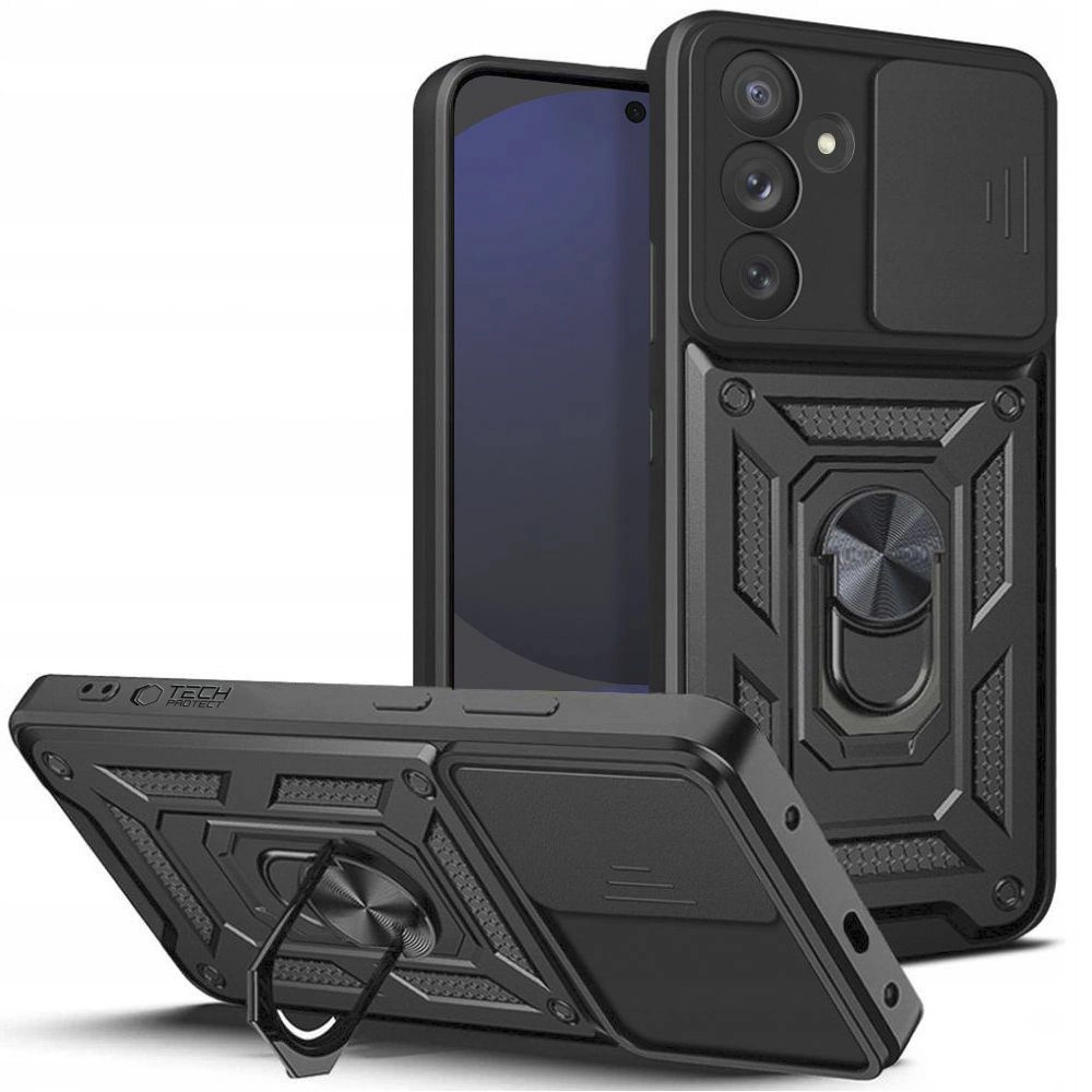 Tech-Protect CamShield Pro Case for Samsung Galaxy S24 FE - Blackeng