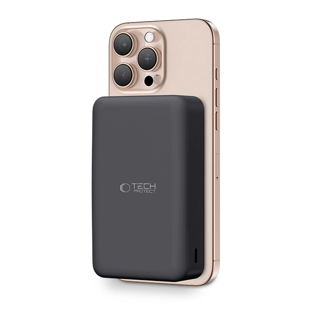 Powerbank Tech-Protect PB12 LifeMag MagSafe 20000MAH - blackeng