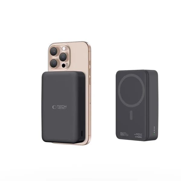 Powerbank Tech-Protect PB12 LifeMag MagSafe 20000MAH - blackeng