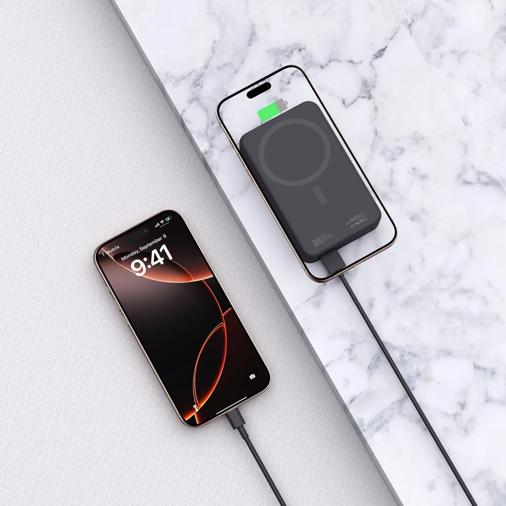 Powerbank Tech-Protect PB12 LifeMag MagSafe 20000MAH - blackeng
