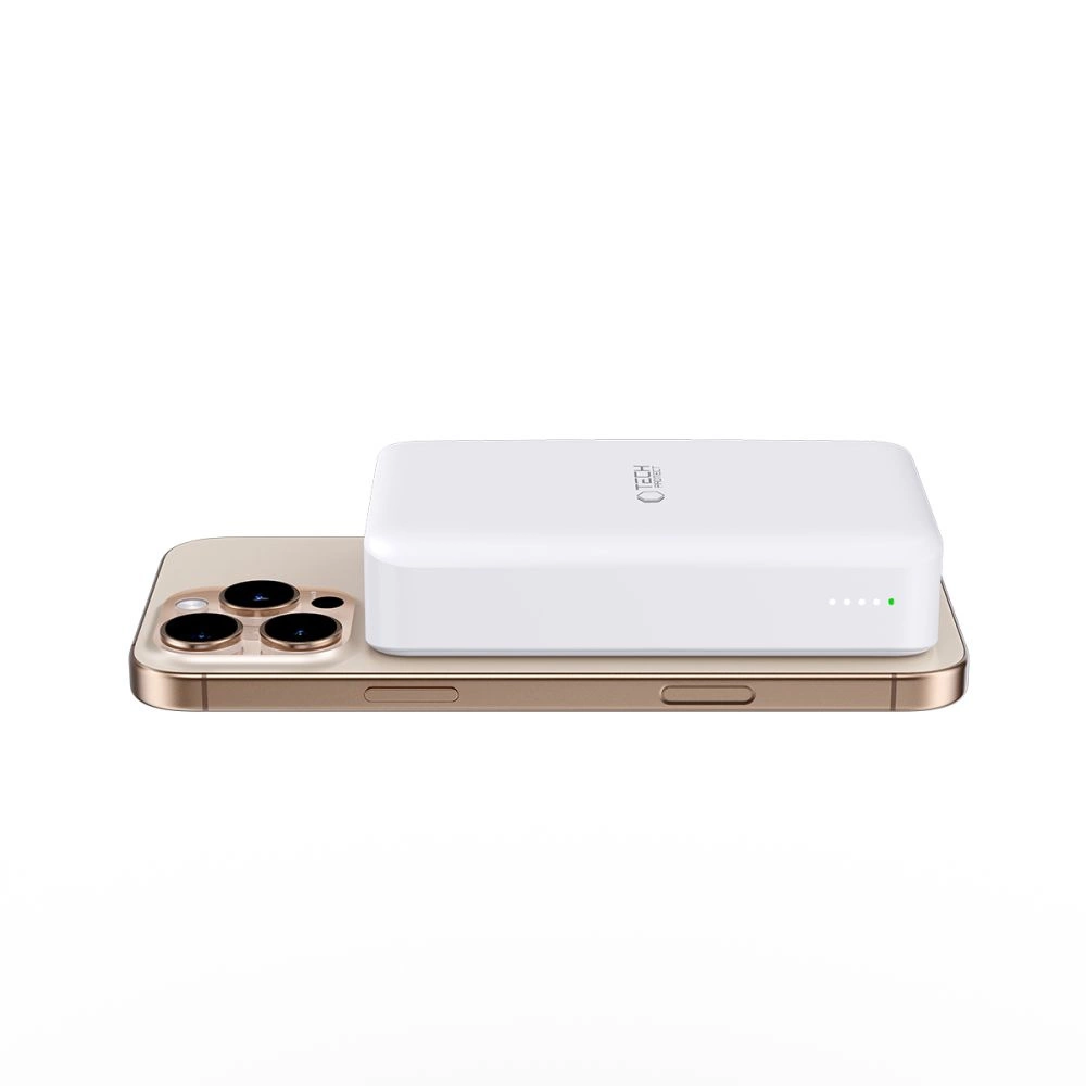Powerbank Tech-Protect PB12 LifeMag MagSafe 20000MAH - whiteeng