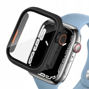 Tech-Protect Defense360 Case for Apple Watch 46mm - Black - Orangeeng