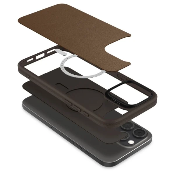 Spigen Cyrill Kajuk Mag iPhone 16 Pro Max Case - Browneng