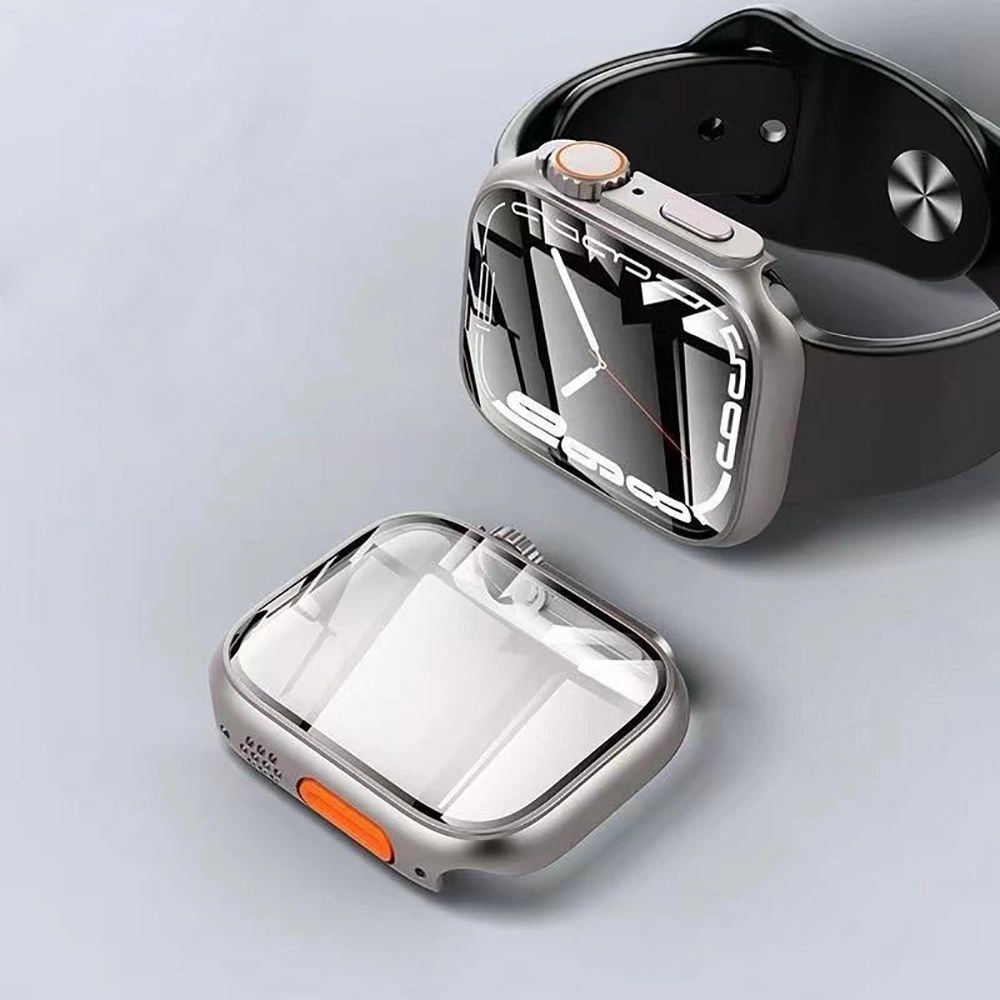 Tech-Protect Defense360 Case for Apple Watch 46mm - Titanium - Orangeeng