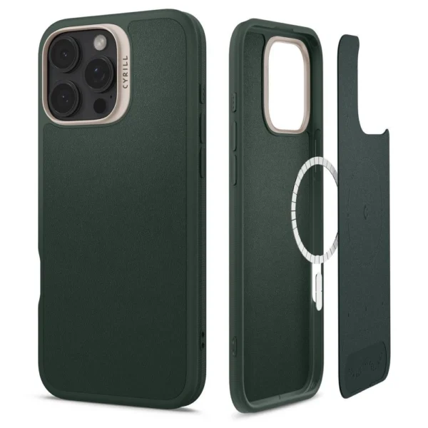 Spigen Cyrill Kajuk Mag iPhone 16 Pro Case - Greeneng
