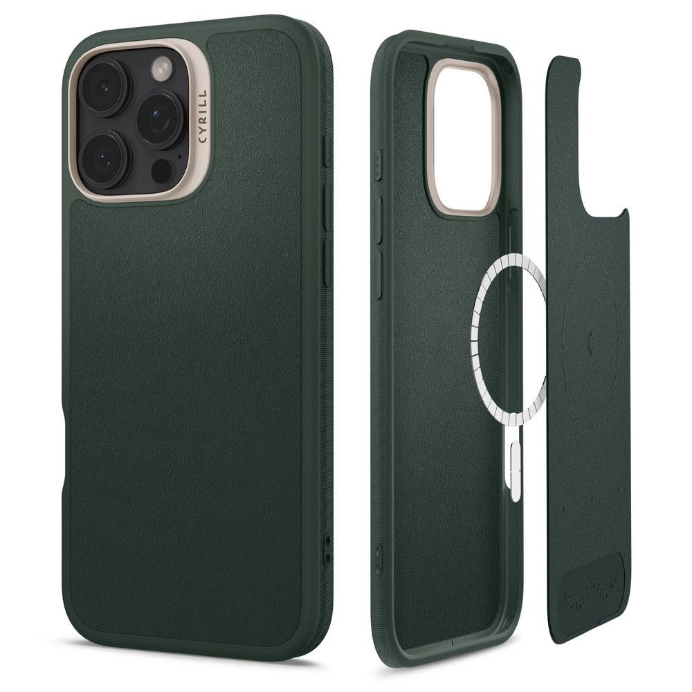 Spigen Cyrill Kajuk Mag iPhone 16 Pro Case - Greeneng
