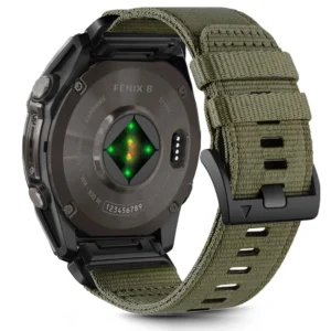 Tech-Protect Nylon Strap for Garmin Fenix 5 / 6 / 6 PRO / 7 / 8 (47 mm) / E - Greeneng