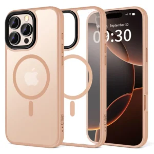 Tech-Protect MagMat MagSafe iPhone 16 Pro Case - Pinkeng