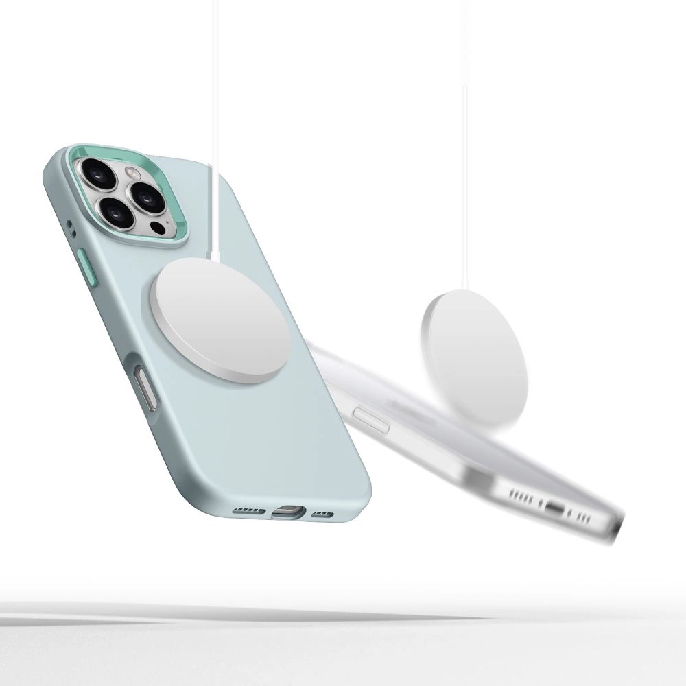Tech-Protect Silicone PU MagSafe Case for iPhone 16 Pro Max - Blueeng