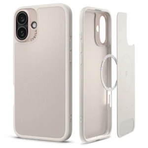 Spigen Cyrill Kajuk Mag iPhone 16 Case - Beigeeng