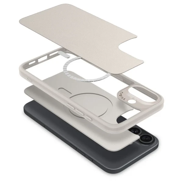 Spigen Cyrill Kajuk Mag iPhone 16 Case - Beigeeng