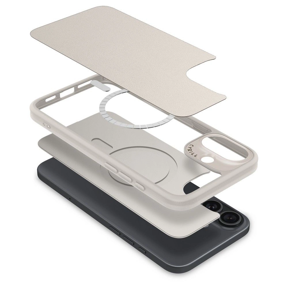 Spigen Cyrill Kajuk Mag iPhone 16 Case - Beigeeng