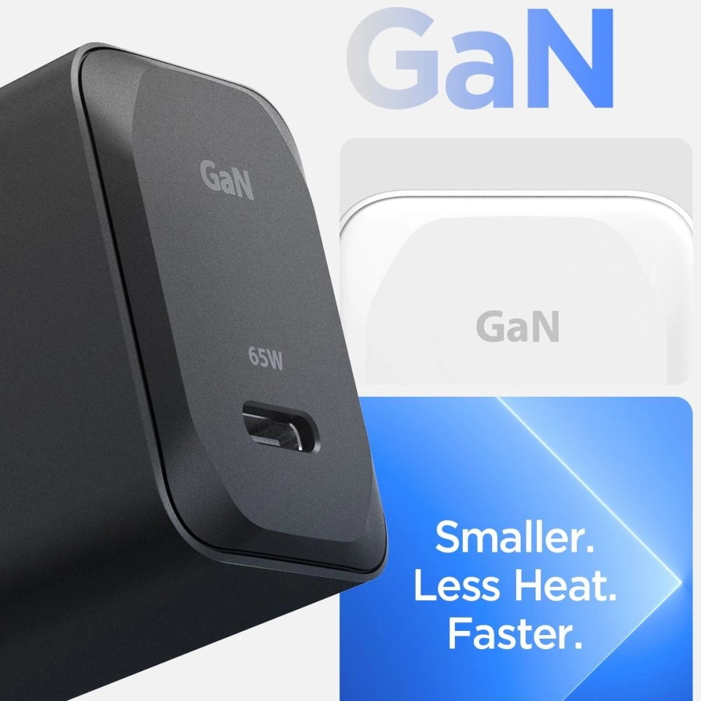 Spigen ArcStation Pro Charger + USB-C 65W Cable - Whiteeng