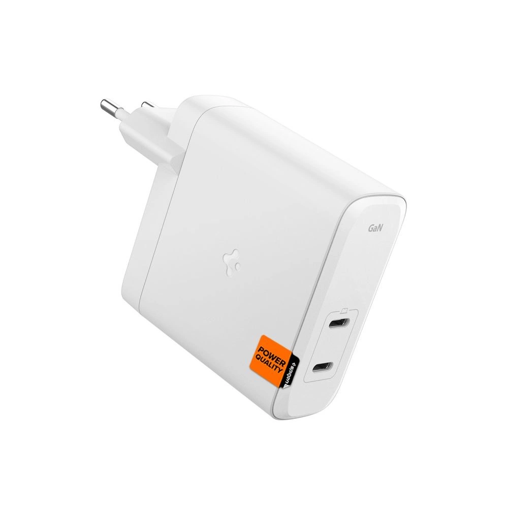 Spigen ArcStation Pro Charger + USB-C 140-W Cable - Whiteeng