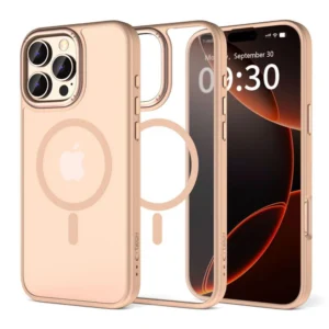 Tech-Protect MagMat MagSafe iPhone 16 Pro Case - Pinkeng