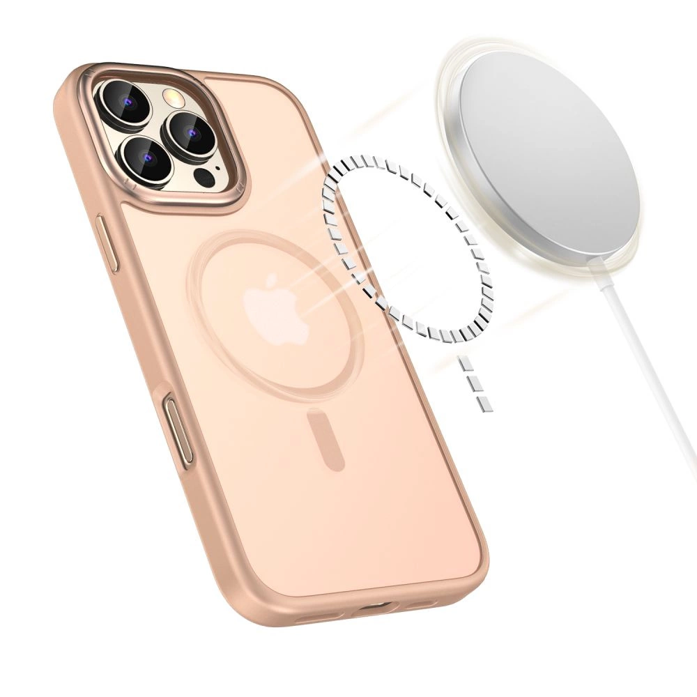 Tech-Protect MagMat MagSafe iPhone 16 Pro Case - Pinkeng