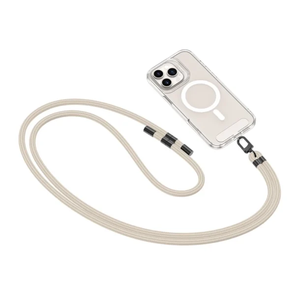 Tech-Protect C7S Rope Crossbody Strap Leash - Beigeeng