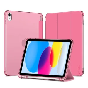 Tech-Protect SC Pen Hybrid Case for iPad 10 / 2022 - Pink - Transparenteng