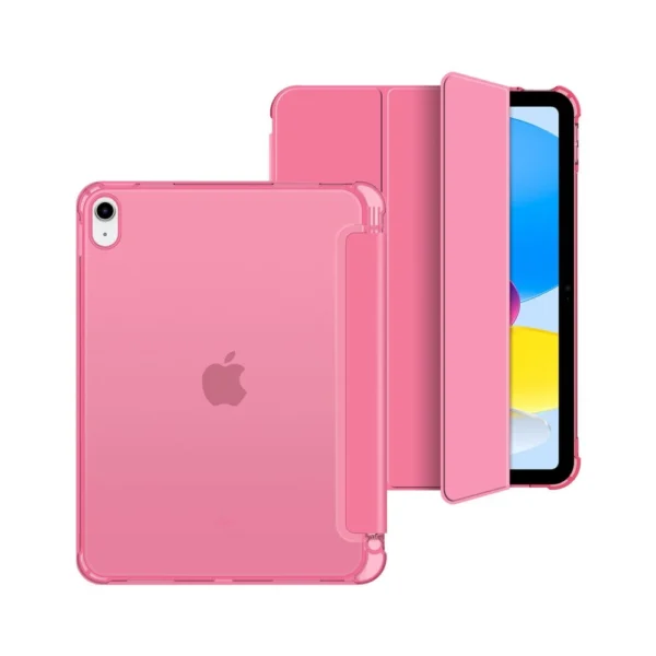 Tech-Protect SC Pen Hybrid Case for iPad 10 / 2022 - Pink - Transparenteng