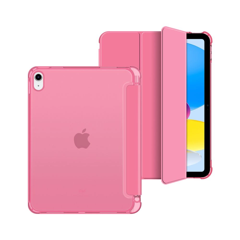Tech-Protect SC Pen Hybrid Case for iPad 10 / 2022 - Pink - Transparenteng