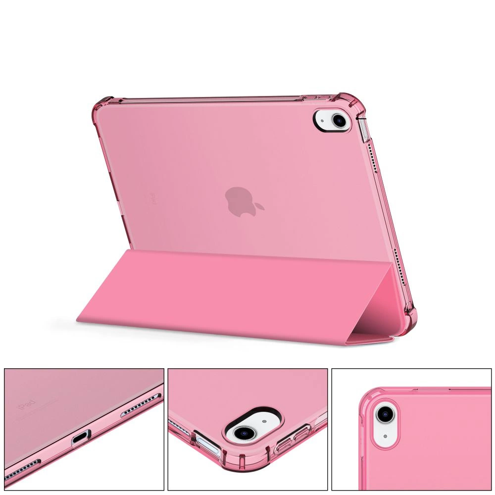 Tech-Protect SC Pen Hybrid Case for iPad 10 / 2022 - Pink - Transparenteng