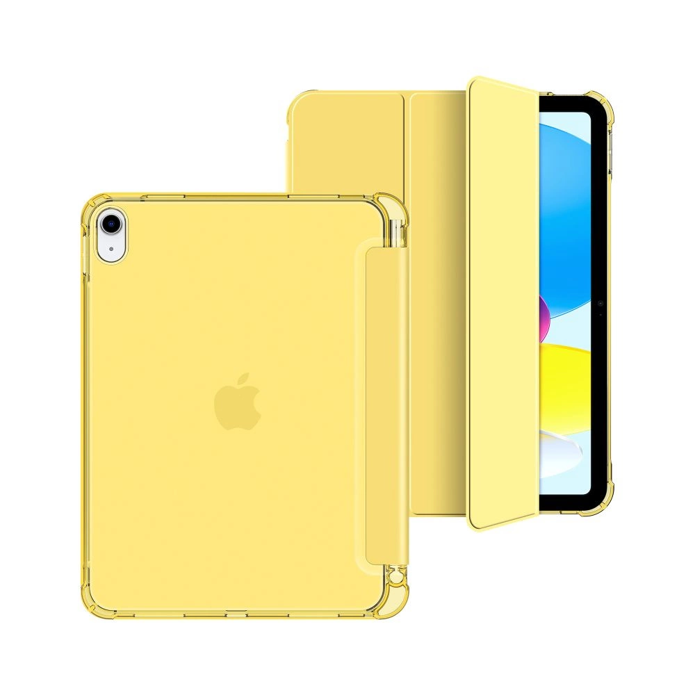 Tech-Protect SC Pen Hybrid Case for iPad 10 / 2022 - Yellow - Transparenteng