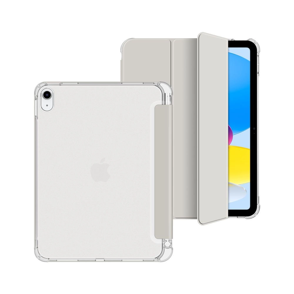 Tech-Protect SC Pen Hybrid Case for iPad 10 / 2022 - Gray - Transparenteng