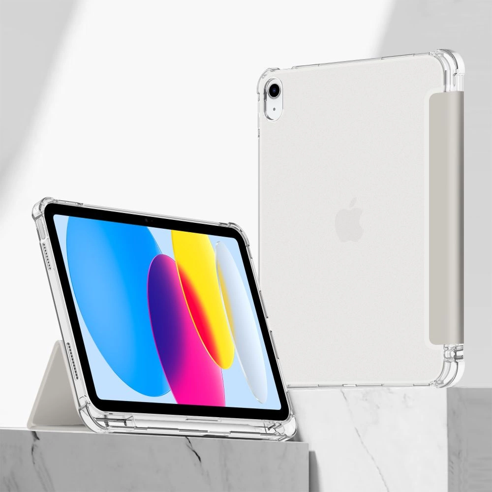 Tech-Protect SC Pen Hybrid Case for iPad 10 / 2022 - Gray - Transparenteng