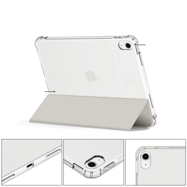 Tech-Protect SC Pen Hybrid Case for iPad 10 / 2022 - Gray - Transparenteng