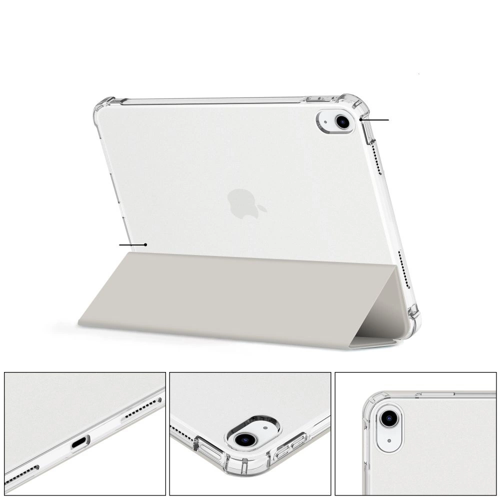 Tech-Protect SC Pen Hybrid Case for iPad 10 / 2022 - Gray - Transparenteng