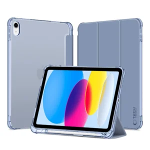 Tech-Protect SC Pen Hybrid Case for iPad 10 / 2022 - Blue - Transparenteng