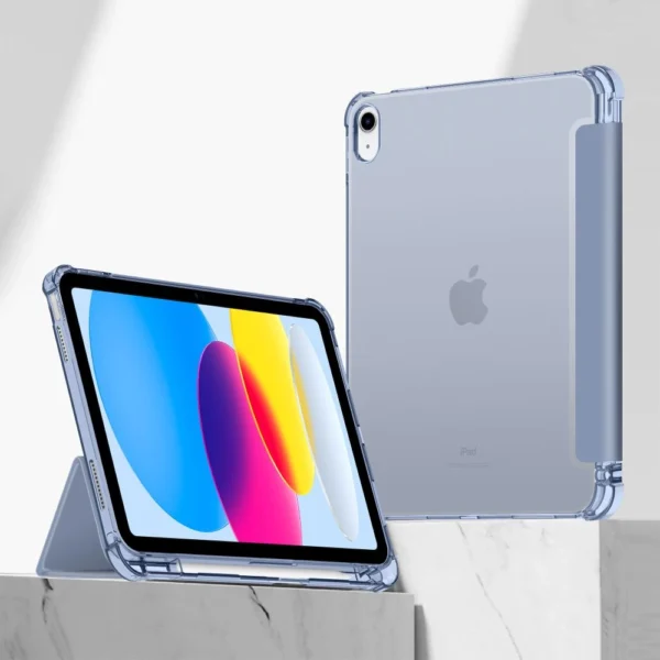 Tech-Protect SC Pen Hybrid Case for iPad 10 / 2022 - Blue - Transparenteng