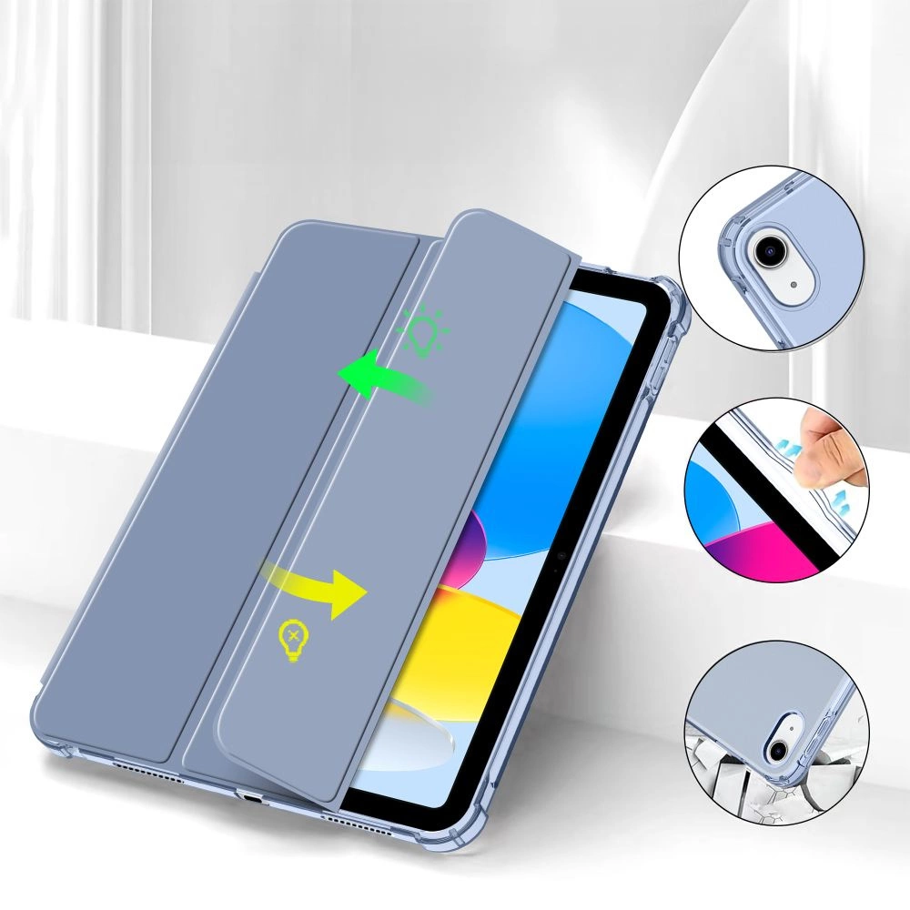 Tech-Protect SC Pen Hybrid Case for iPad 10 / 2022 - Blue - Transparenteng