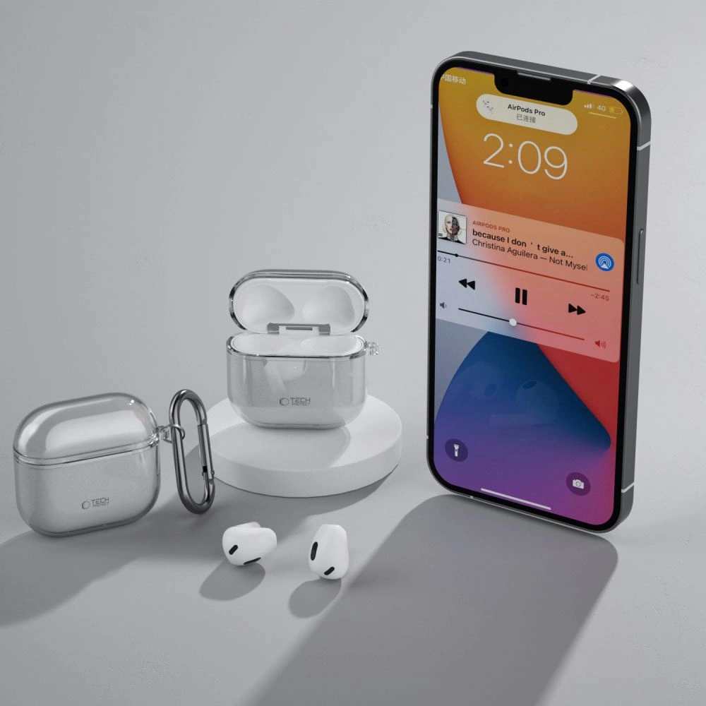 Tech-Protect FlexAir Case for AirPods 4 - Grayeng