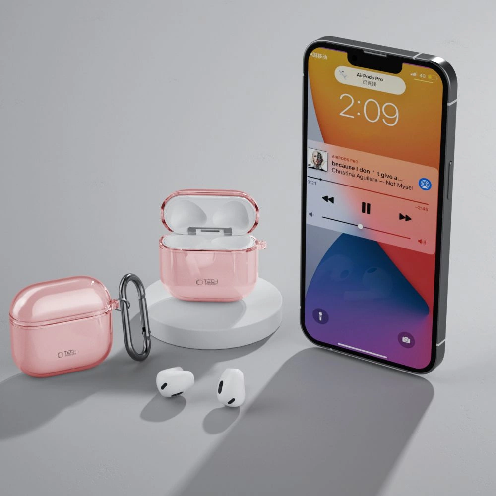 Tech-Protect FlexAir Case for AirPods 4 - Pinkeng