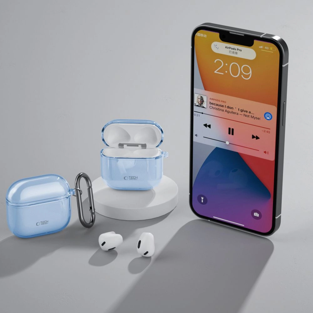 Tech-Protect FlexAir Case for AirPods 4 - Blueeng