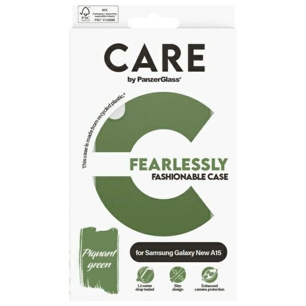 CARE by PanzerGlass Fashion Case for Samsung Galaxy A16 / A16 5G - Greeneng