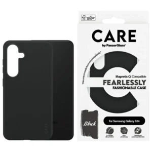CARE by PanzerGlass Fashion QI Case Samsung Galaxy S24 - blackeng
