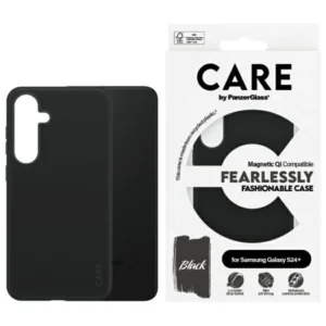 CARE by PanzerGlass Fashion QI Case Samsung Galaxy S24+ - blackeng