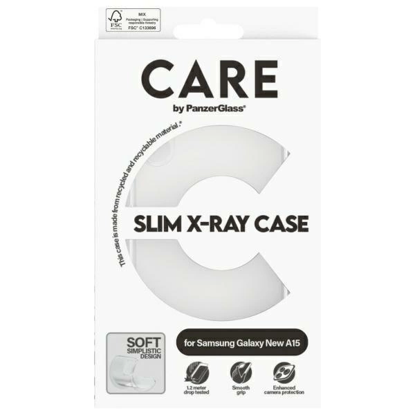 CARE by PanzerGlass Fashion X-Ray Case for Samsung Galaxy A16 / A16 5G - transparenteng