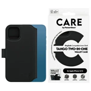 CARE by PanzerGlass Feature Tango 2in1 Wallet MagSafe Case for iPhone 13 / 14 - Blackeng