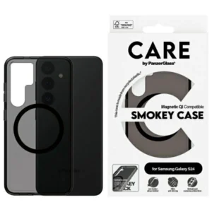 CARE by PanzerGlass Flagship QI Case for Samsung Galaxy S24 - Blackeng